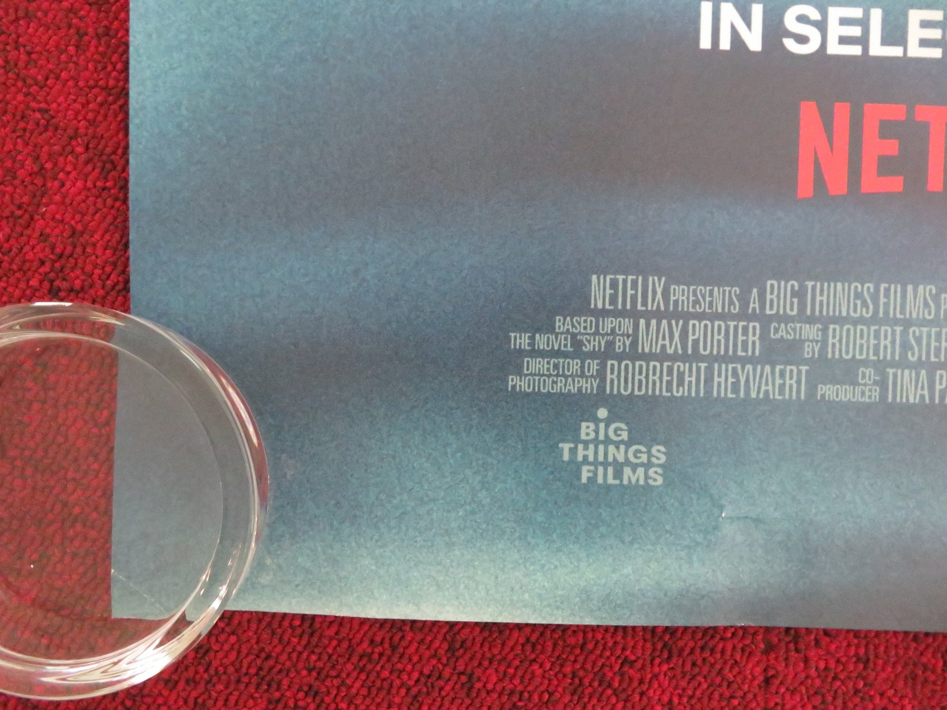 STEVE UK QUAD ROLLED POSTER CILLIAN MURPHY EMILY WATSON 2025 Movie posters