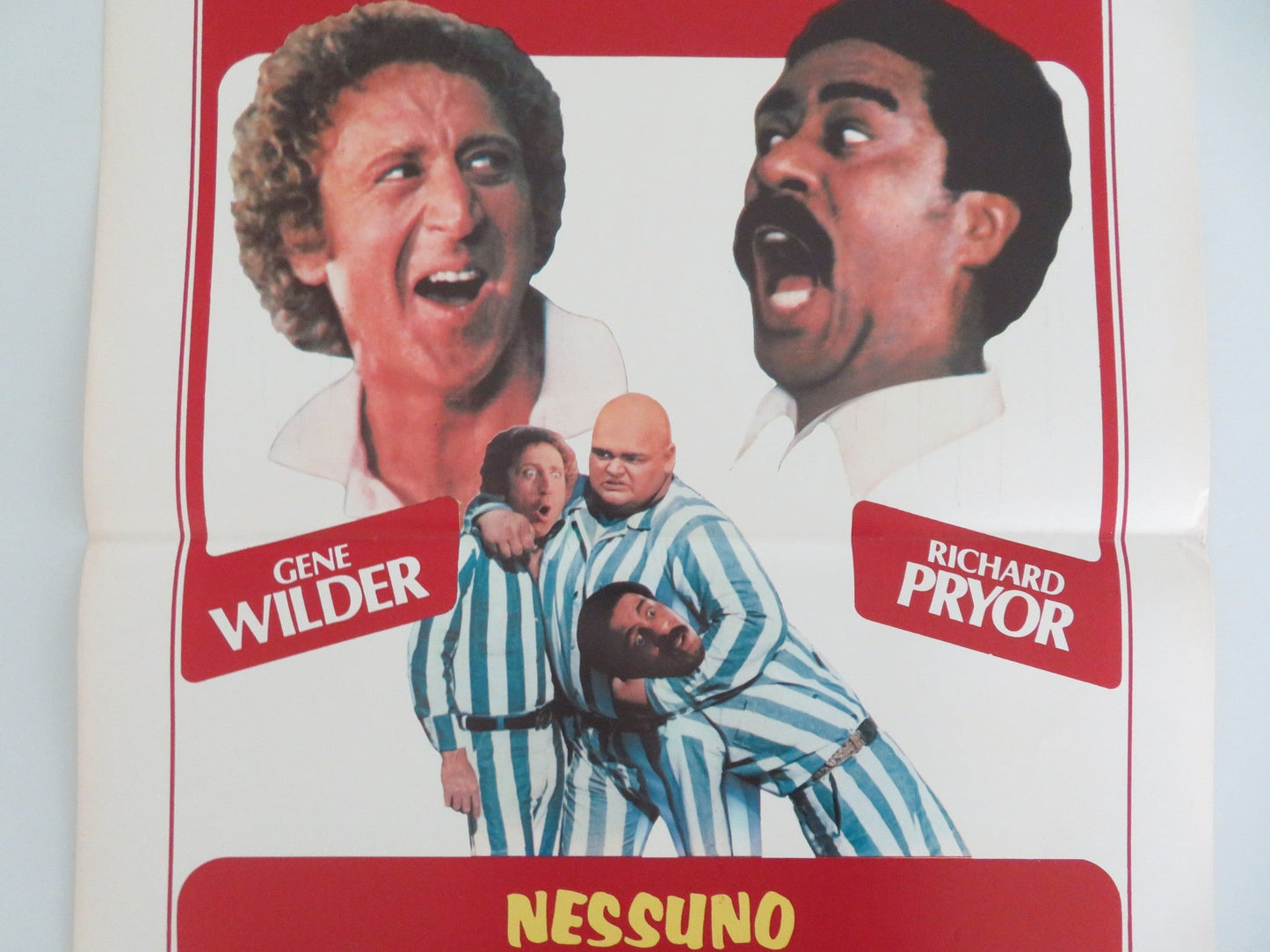 Stir Crazy Italian Locandina Poster Gene Wilder Richard Pryor 1980 Movie posters