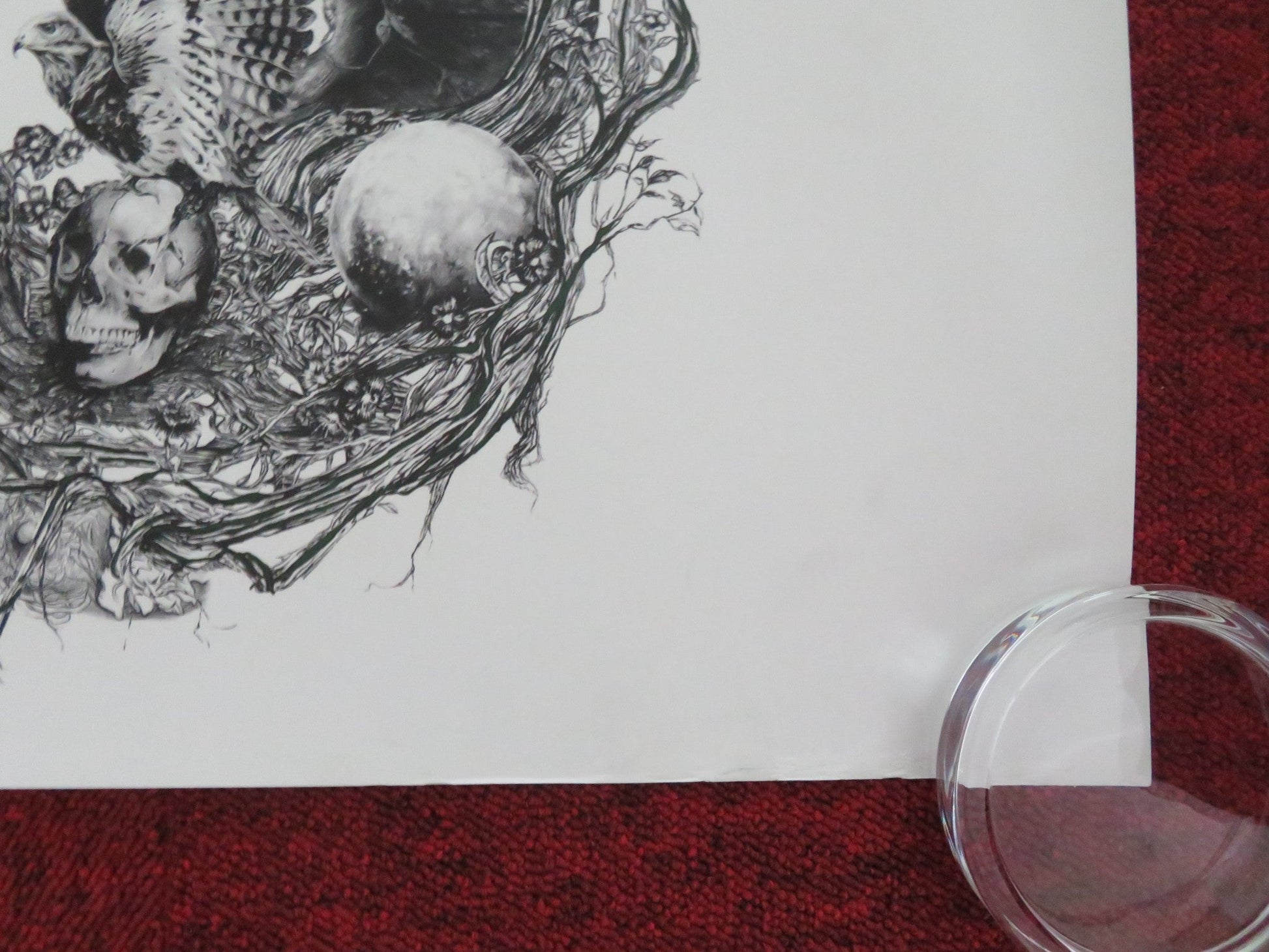 STOKER - A UK QUAD ROLLED POSTER MIA WASIKOWSKA NICOLE KIDMAN 2013 Movie posters