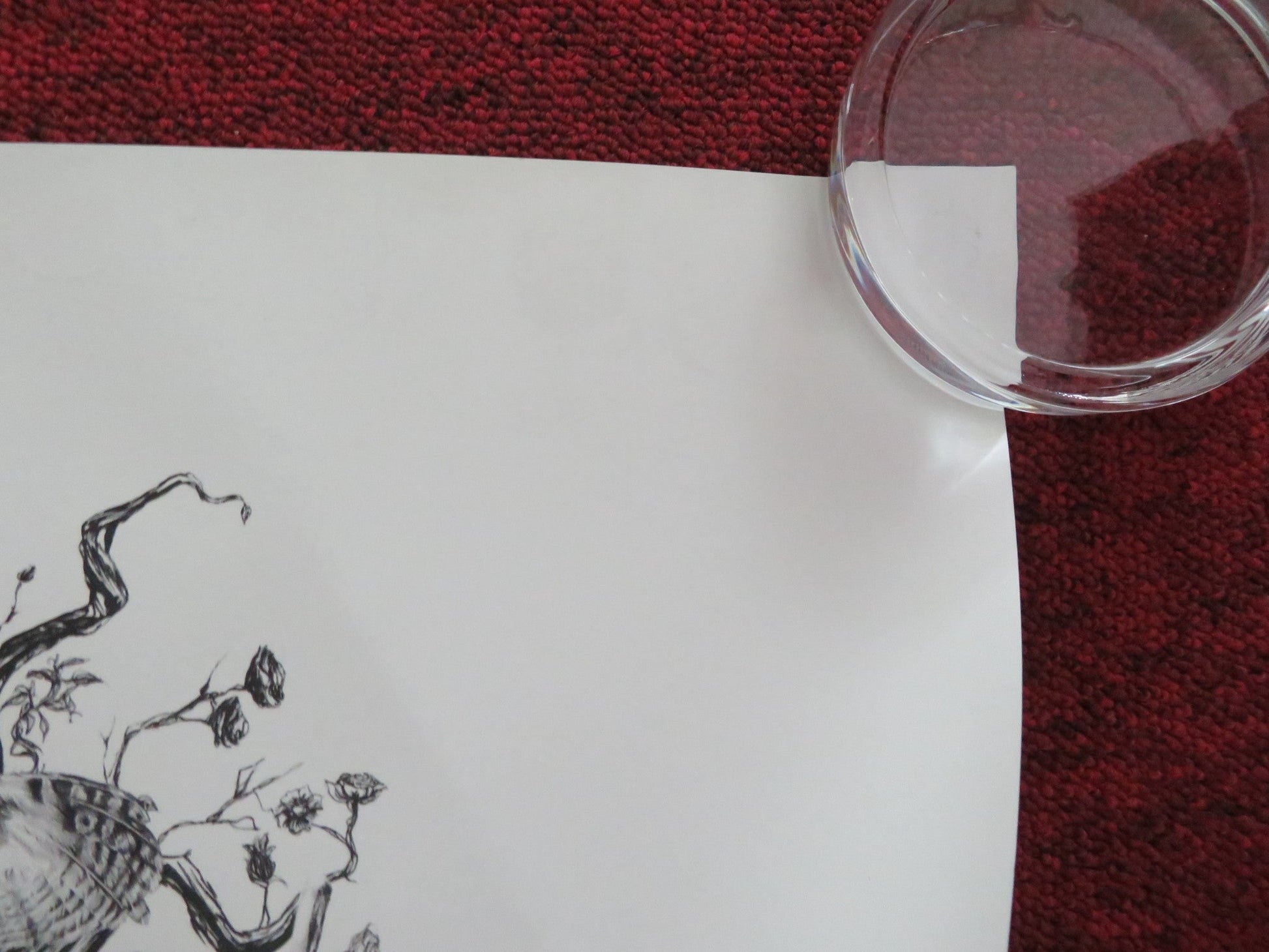 STOKER - A UK QUAD ROLLED POSTER MIA WASIKOWSKA NICOLE KIDMAN 2013 Movie posters