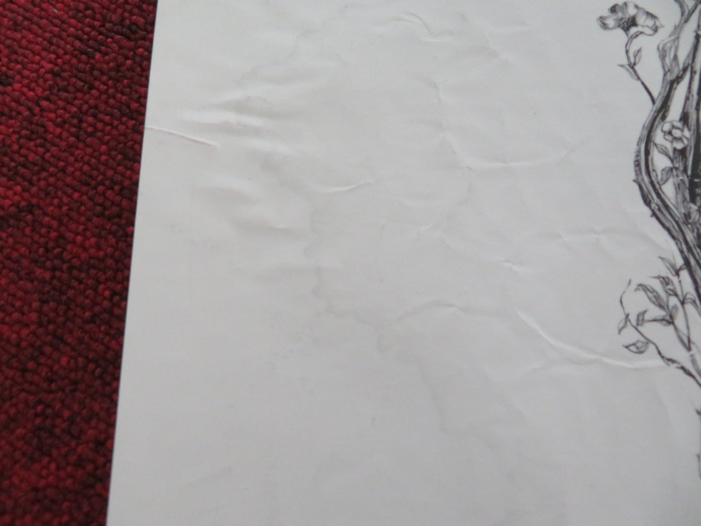 STOKER - A UK QUAD ROLLED POSTER MIA WASIKOWSKA NICOLE KIDMAN 2013 Movie posters