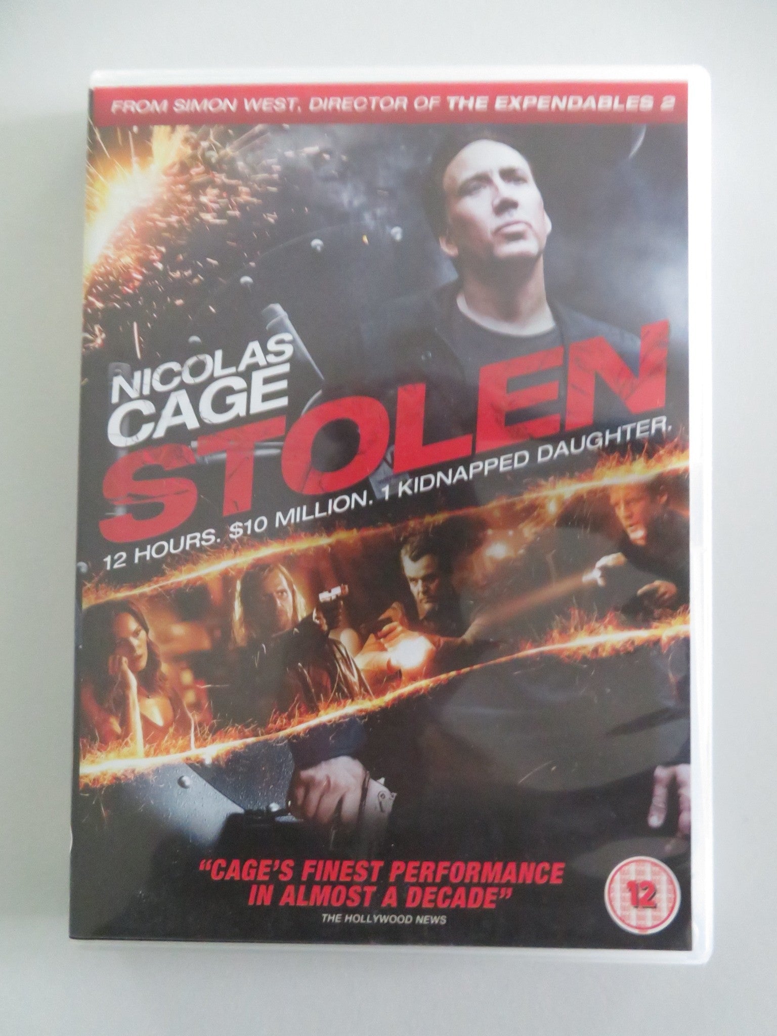 STOLEN (DVD) NICOLAS CAGE JOSH LUCAS 2012 REGION 2 Movie posters