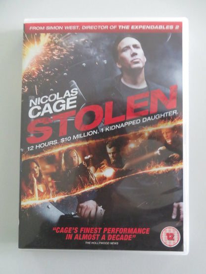 STOLEN (DVD) NICOLAS CAGE JOSH LUCAS 2012 REGION 2 Movie posters