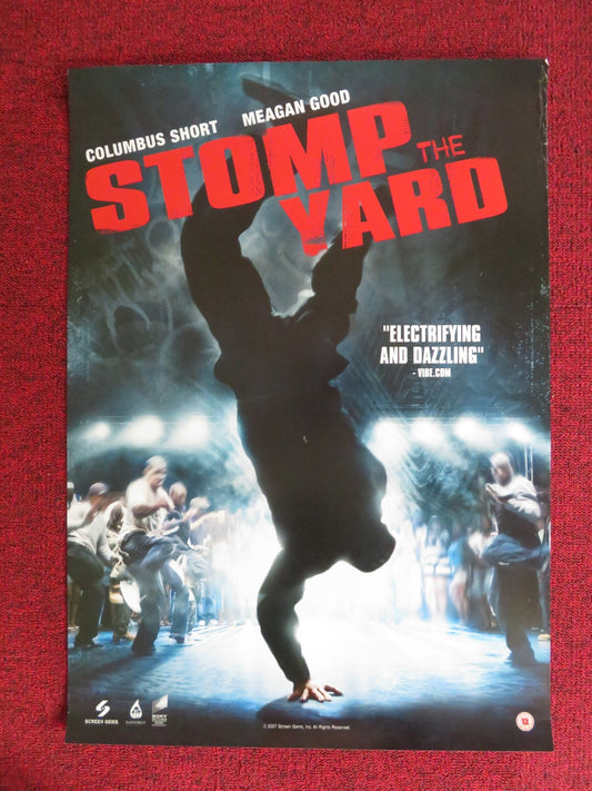 STOMP THE YARD VHS POSTER POSTER COLUMBUS SHORT MEAGAN GOOD 2007 Rendezvous Cinema Movie posters