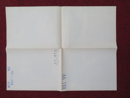 Stop the World: I Want to Get Off Folded US One Sheet Poster Tanner 1966 Movie posters