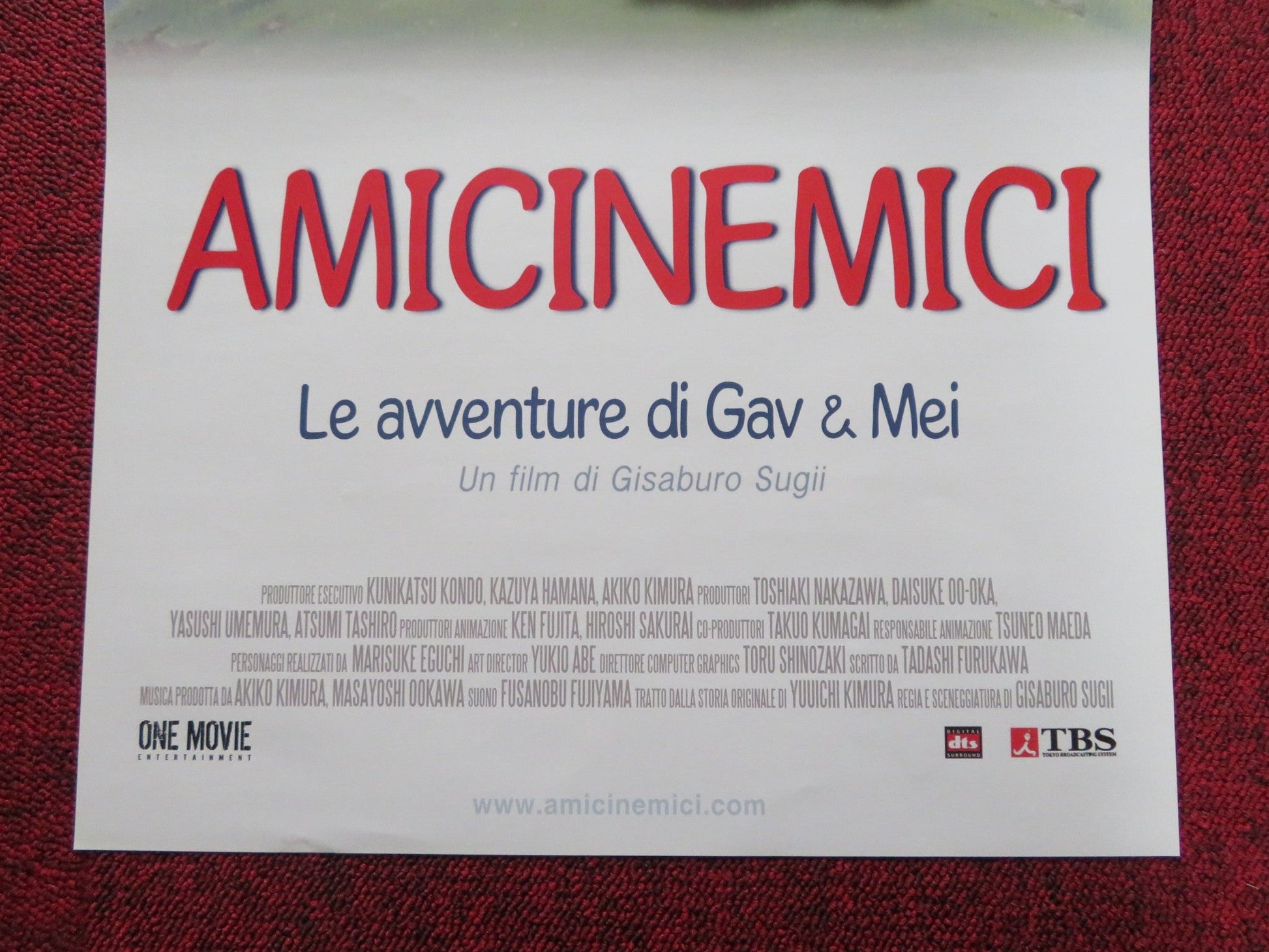 STORMY NIGHT ITALIAN LOCANDINA POSTER EIJI BANDO KABA CHAN 2005 Rendezvous Cinema Movie posters