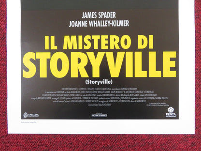 STORYVILLE ITALIAN LOCANDINA POSTER JAMES SPADER JOANNE WHALLEY 1993 Rendezvous Cinema Movie posters