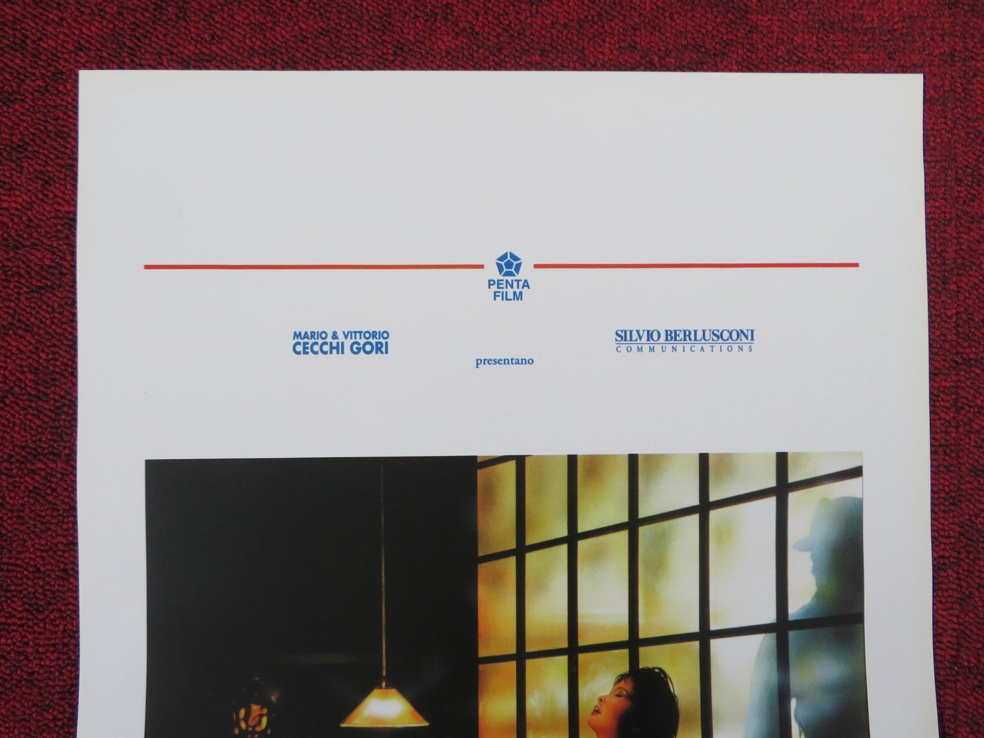 STORYVILLE ITALIAN LOCANDINA POSTER JAMES SPADER JOANNE WHALLEY 1993 Rendezvous Cinema Movie posters