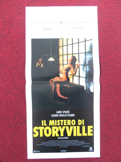 STORYVILLE ITALIAN LOCANDINA POSTER JAMES SPADER JOANNE WHALLEY 1993 Rendezvous Cinema Movie posters