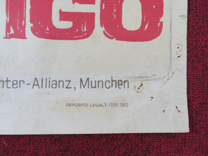 STRAFBATAILLON 999 SPANISH POSTER WERNER PETERS KURD PIERITZ 1960 Rendezvous Cinema Movie posters