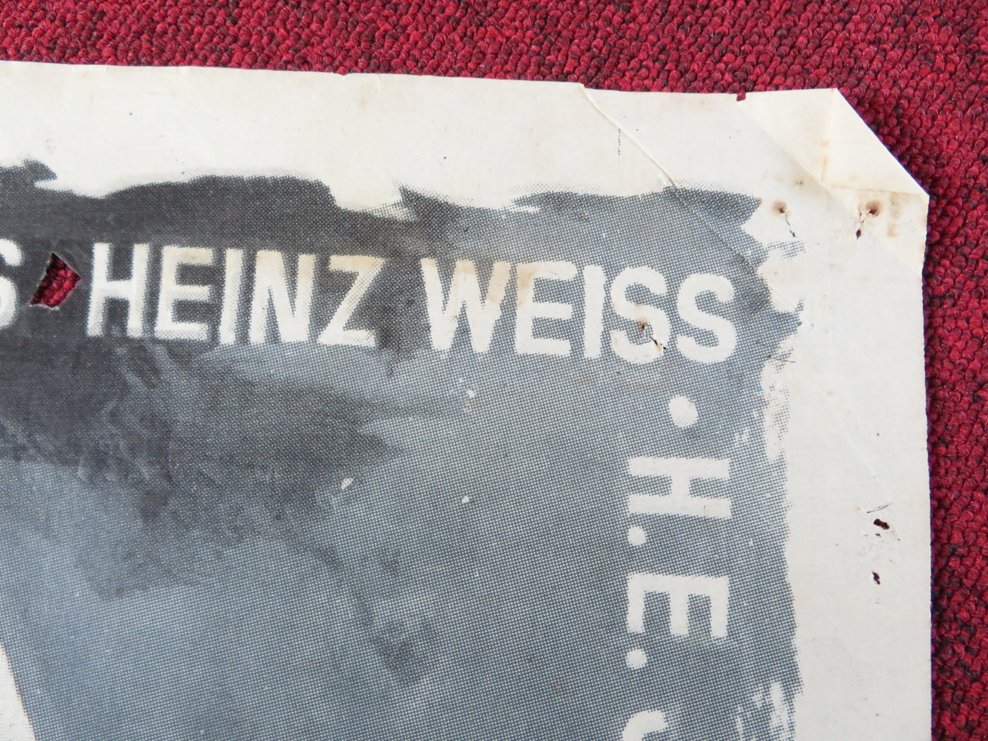 STRAFBATAILLON 999 SPANISH POSTER WERNER PETERS KURD PIERITZ 1960 Rendezvous Cinema Movie posters