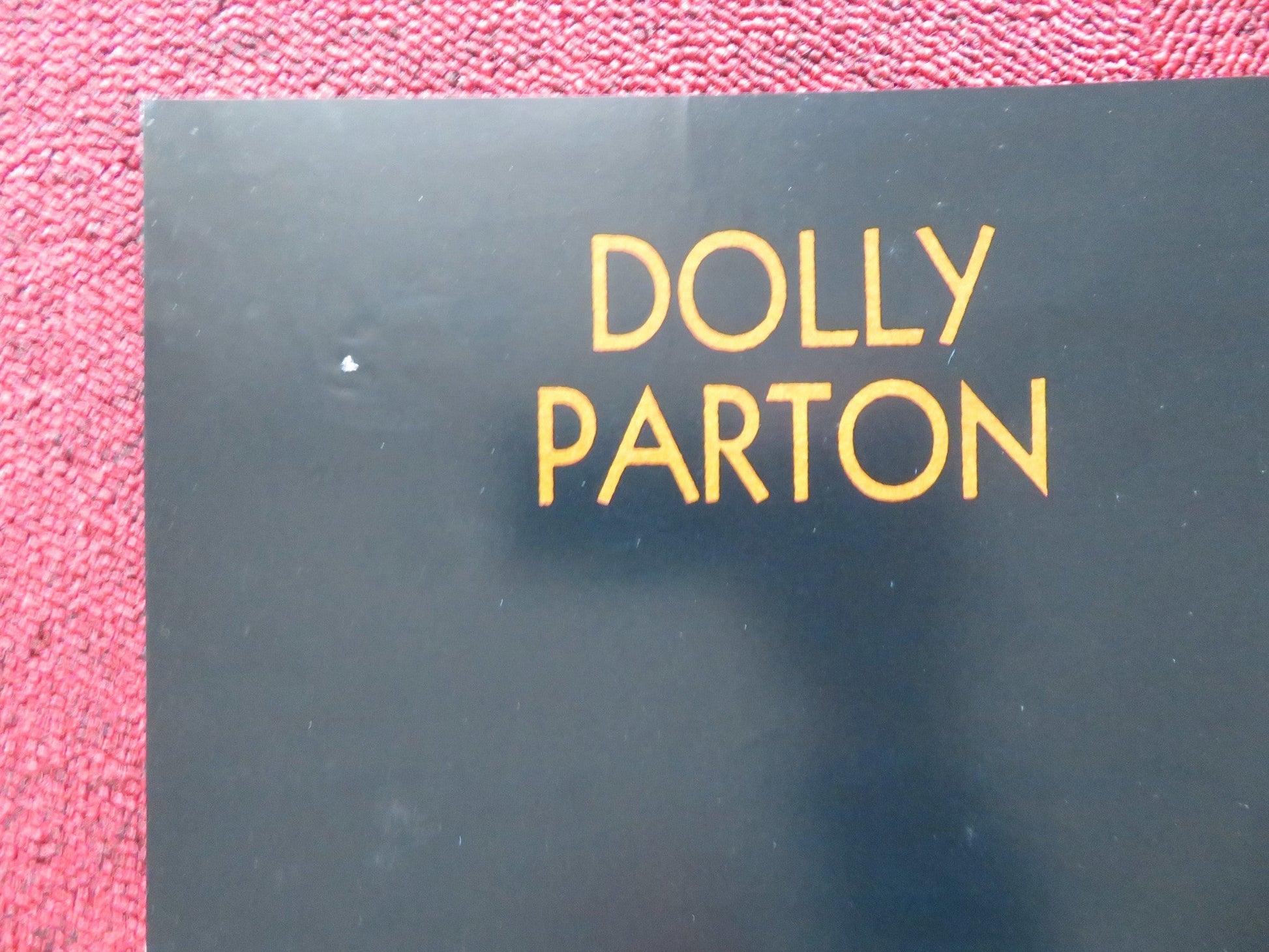 STRAIGHT TALK UK QUAD POSTER FOLDED DOLLY PARTON JAMES WOODS 1992 Rendezvous Cinema Movie posters