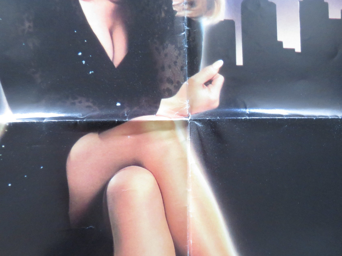 STRAIGHT TALK UK QUAD POSTER FOLDED DOLLY PARTON JAMES WOODS 1992 Rendezvous Cinema Movie posters