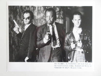 STRAIGHT TO HELL MOVIE STILL PHOTO LOT OF 9 DENNIS HOPPER GRACE JONES POGUES '87 - Rendezvous Cinema