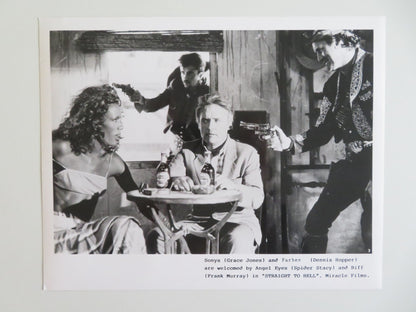 STRAIGHT TO HELL MOVIE STILL PHOTO LOT OF 9 DENNIS HOPPER GRACE JONES POGUES '87 - Rendezvous Cinema