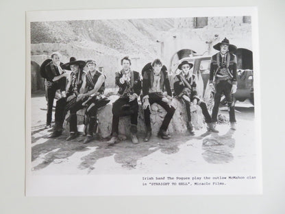 STRAIGHT TO HELL MOVIE STILL PHOTO LOT OF 9 DENNIS HOPPER GRACE JONES POGUES '87 - Rendezvous Cinema