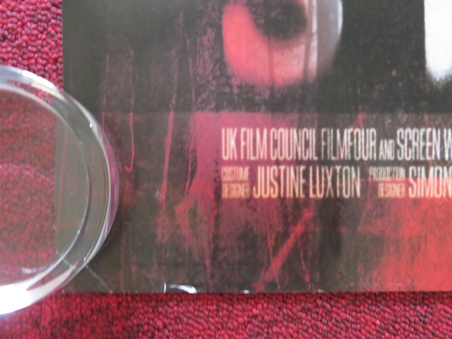 STRAIGHTHEADS UK QUAD ROLLED POSTER GILLIAN ANDERSON DANNY DYER 2007 Rendezvous Cinema Movie posters