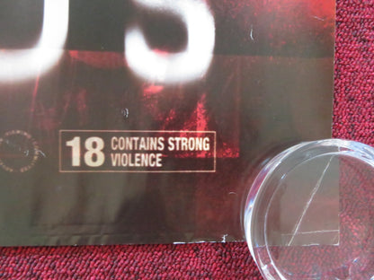 STRAIGHTHEADS UK QUAD ROLLED POSTER GILLIAN ANDERSON DANNY DYER 2007 Rendezvous Cinema Movie posters