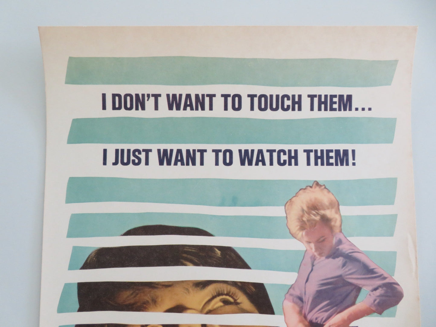 Strange Compulsion US Insert Poster Soloman Sturges Helen Melene 1964 Movie posters
