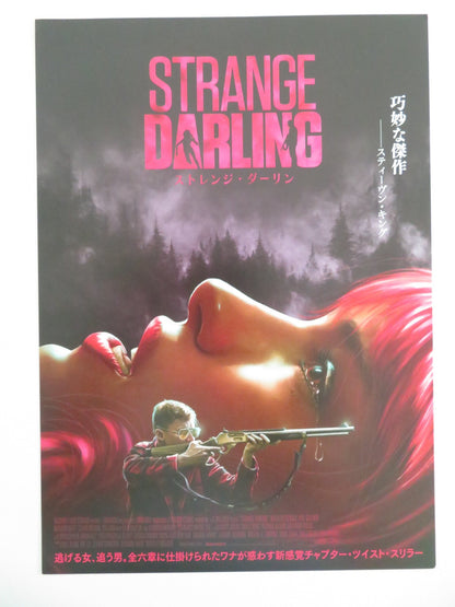 STRANGE DARLING JAPANESE CHIRASHI (B5) POSTER WILLA FITZGERALD KYLE GALLNER 2023 Movie posters