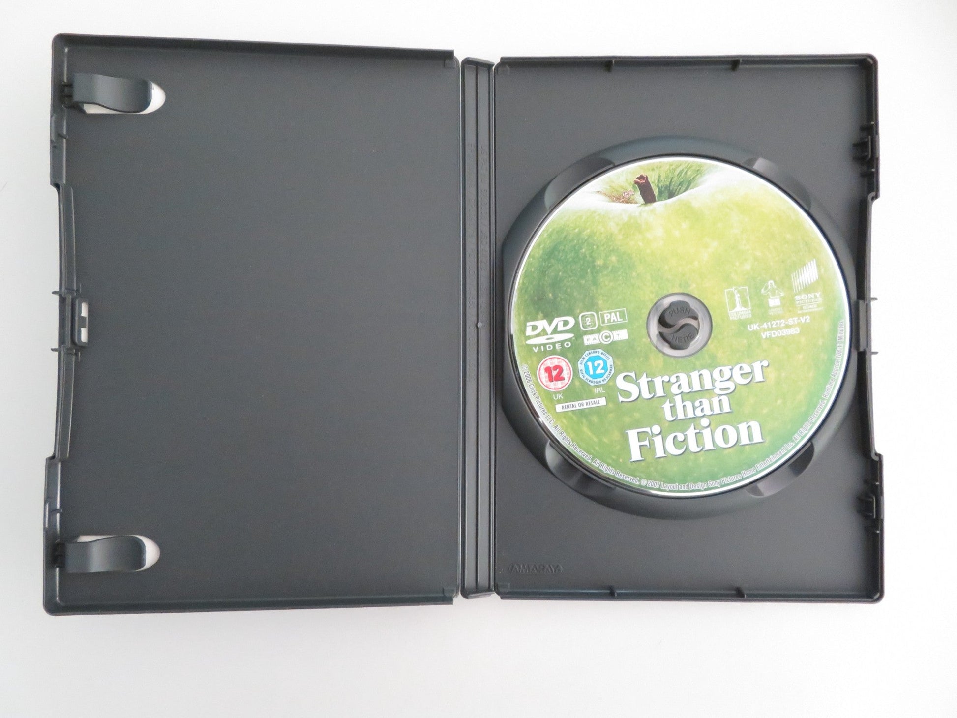 Stranger than Fiction (DVD) Will Ferrell Maggie Gyllenhaal 2006 Region 2 Movie posters