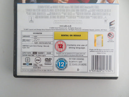 Stranger than Fiction (DVD) Will Ferrell Maggie Gyllenhaal 2006 Region 2 Movie posters