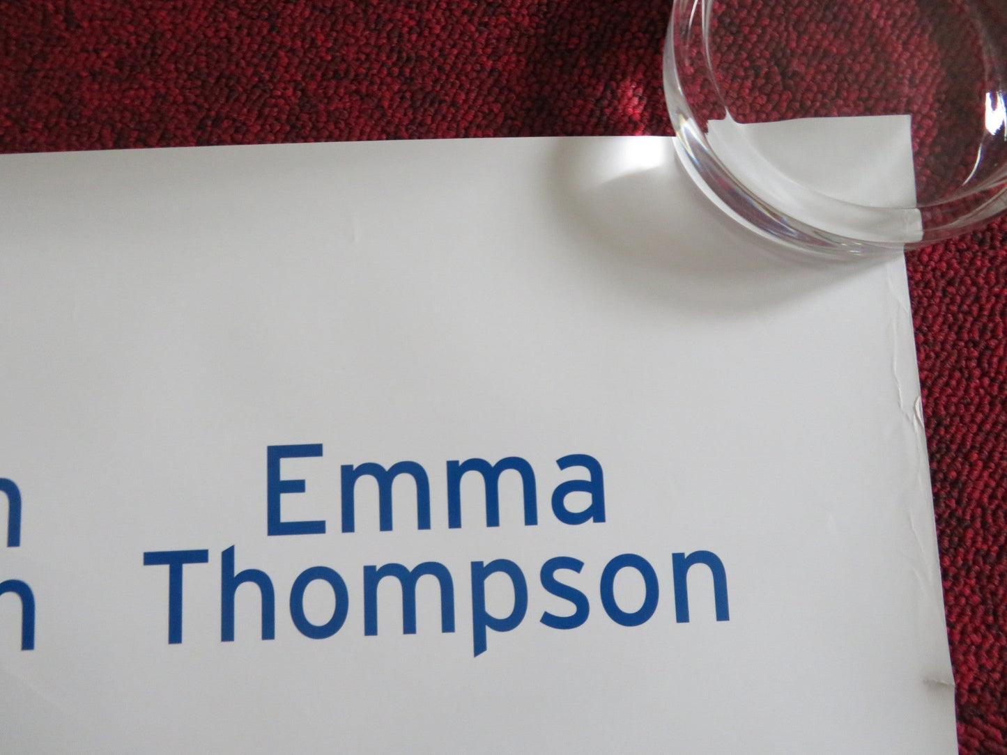 STRANGER THAN FICTION US ONE SHEET ROLLED POSTER WILL FERRELL QUEEN LATIFAH 2006 Rendezvous Cinema Movie posters