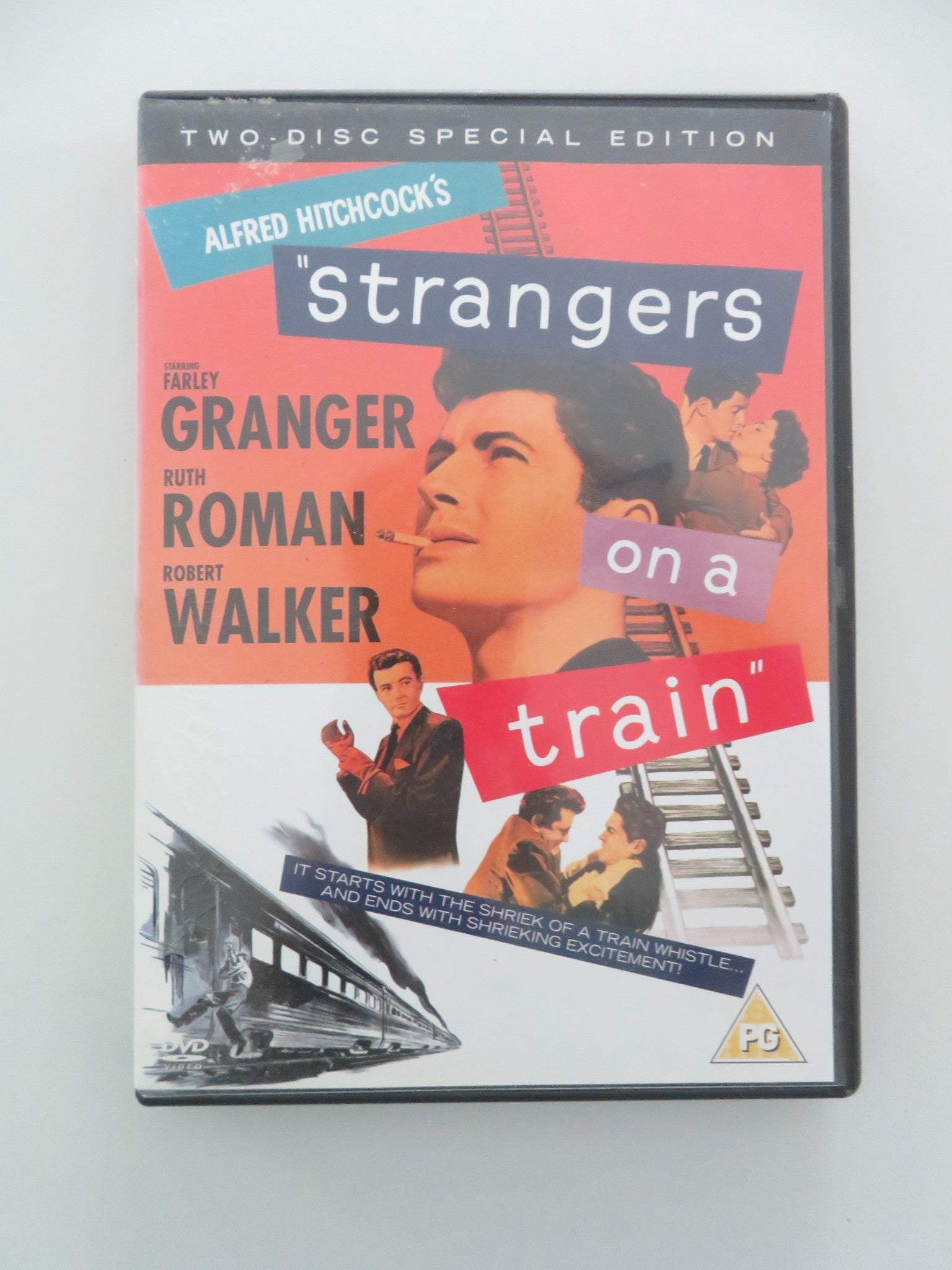STRANGERS ON A TRAIN - TWO - DISC SPECIAL EDITION (DVD) F. GRANGER 1951 REGION 2 Movie posters