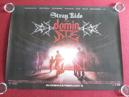 Stray Kids: The Dominate Experience UK Quad Rolled Poster Bang Chan L. Know 2026 Movie posters