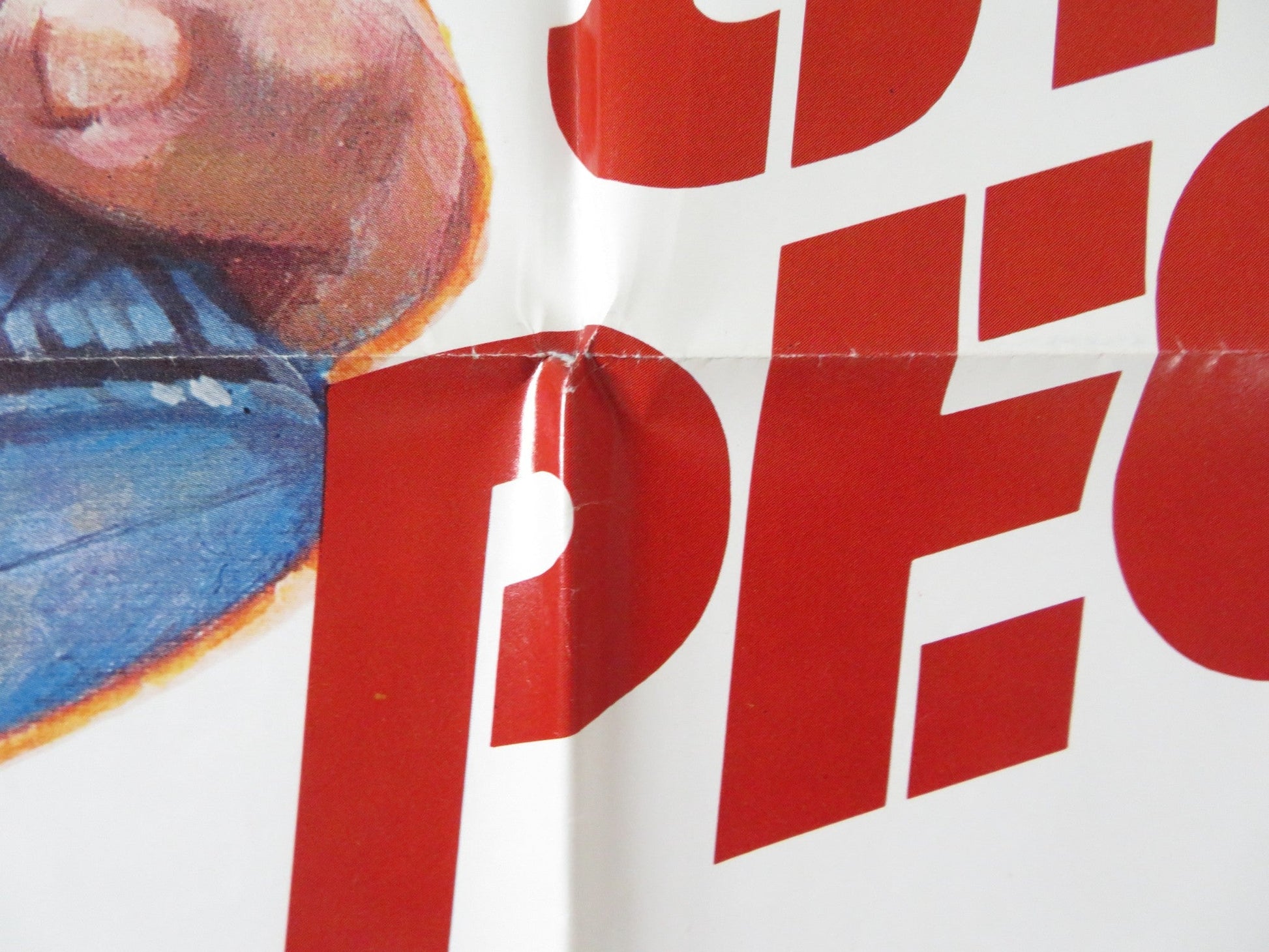 STREET PEOPLE FOLDED US ONE SHEET POSTER ROGER MOORE STACY KEACH 1976 Rendezvous Cinema Movie posters