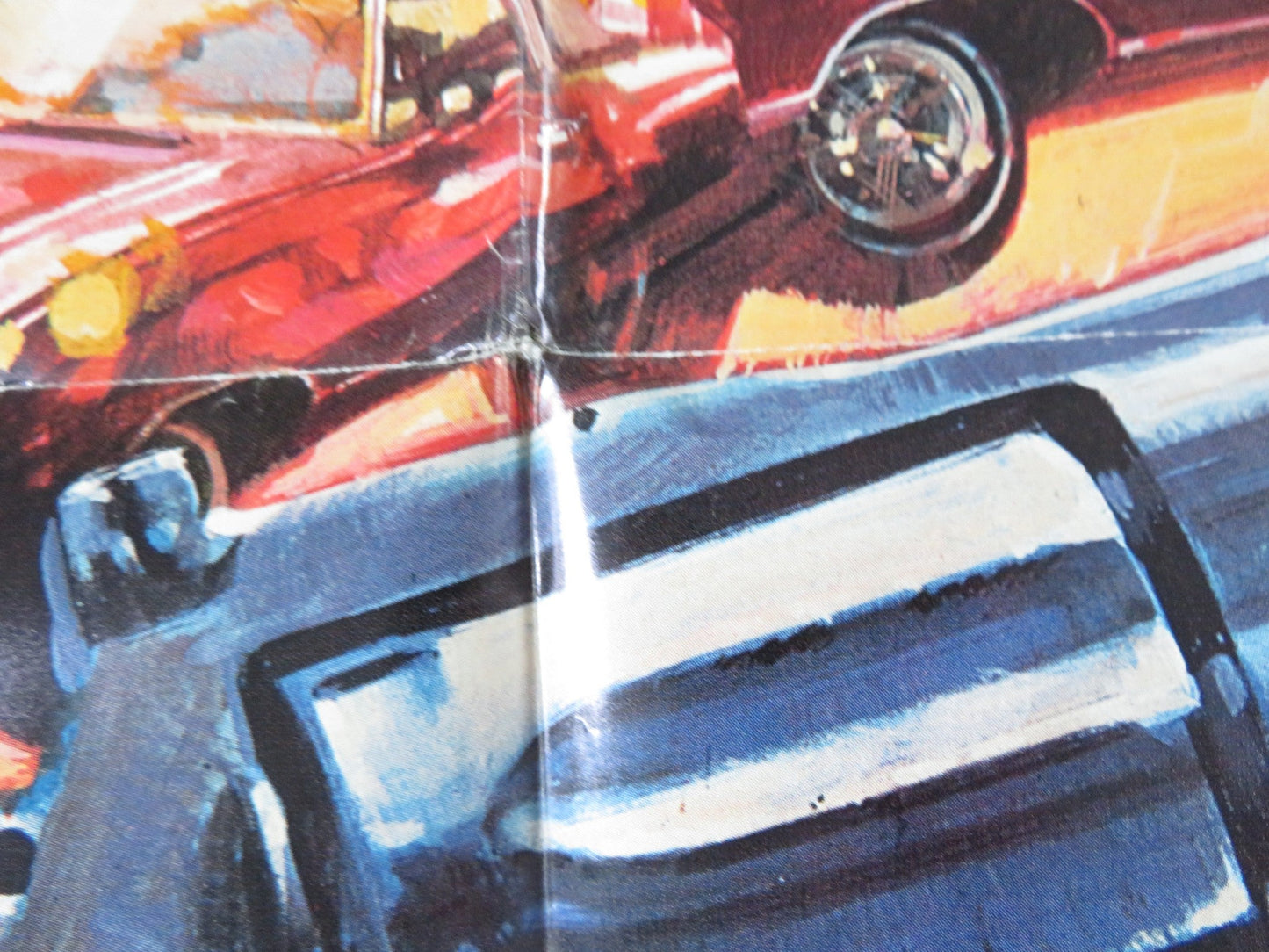 STREET PEOPLE FOLDED US ONE SHEET POSTER ROGER MOORE STACY KEACH 1976 Rendezvous Cinema Movie posters