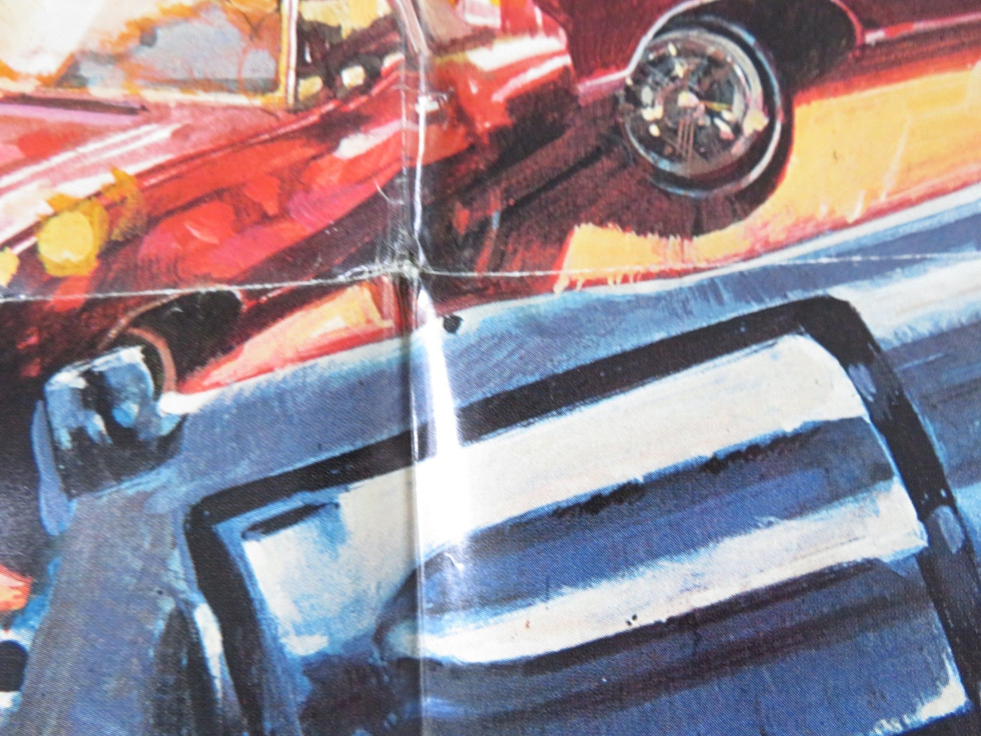 STREET PEOPLE FOLDED US ONE SHEET POSTER ROGER MOORE STACY KEACH 1976 Rendezvous Cinema Movie posters