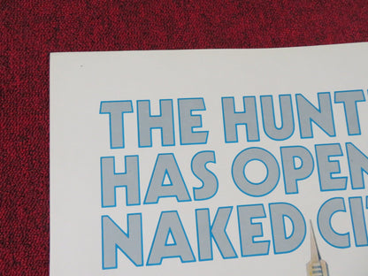 STREET PEOPLE FOLDED US ONE SHEET POSTER ROGER MOORE STACY KEACH 1976 Rendezvous Cinema Movie posters