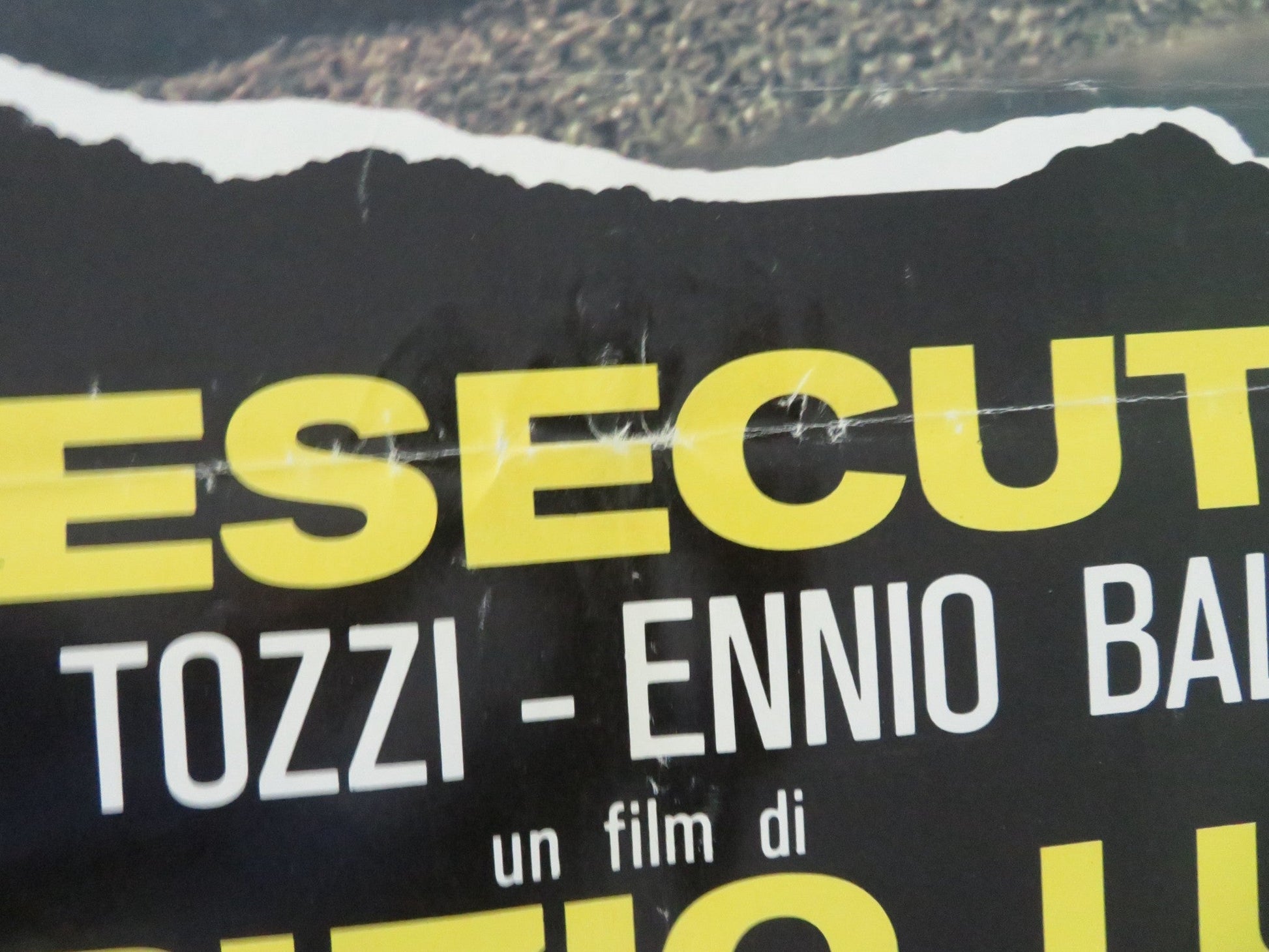 STREET PEOPLE ITALIAN POSTER ROLLED ROGER MOORE STACY KEACH 1976 Movie posters