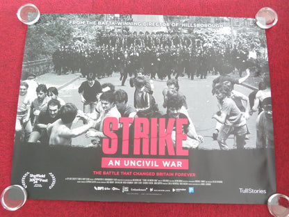 STRIKE: AN UNCIVIL WAR UK QUAD ROLLED POSTER BATTLE OF ORGREAVE 2024 Movie posters