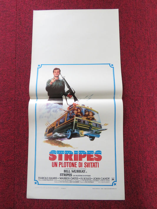 STRIPES ITALIAN LOCANDINA POSTER BILL MURRAY HAROLD RAMIS 1981 Rendezvous Cinema Movie posters