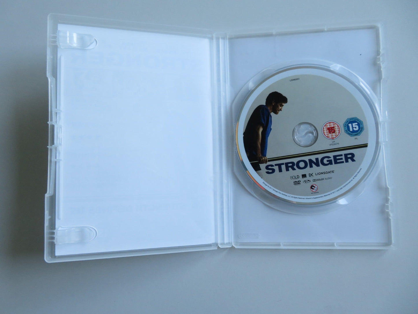 STRONGER (DVD) JAKE GYLLENHAAL MIRANDA RICHARDSON 2017 REGION 2 - Rendezvous Cinema