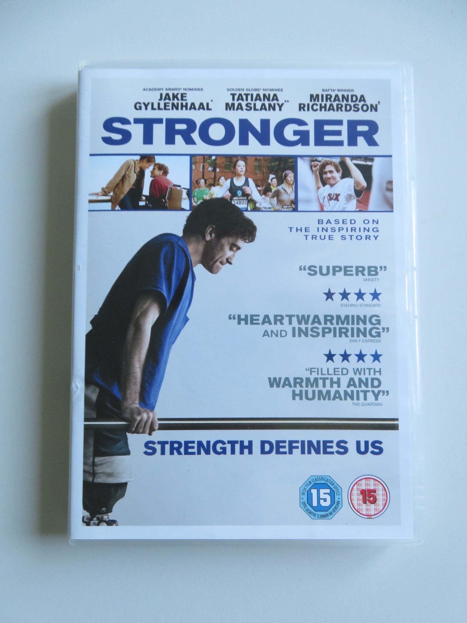 STRONGER (DVD) JAKE GYLLENHAAL MIRANDA RICHARDSON 2017 REGION 2 - Rendezvous Cinema
