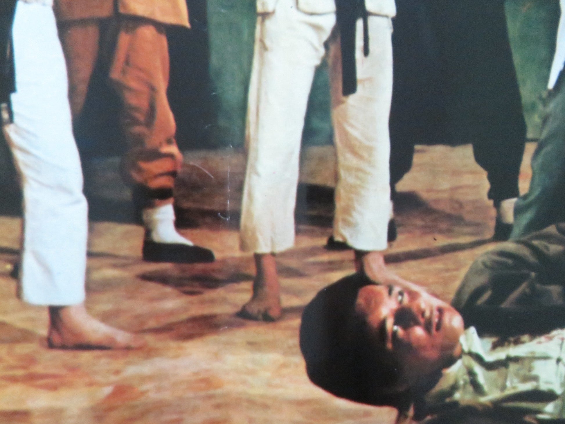 STRUGGLE KARATE ITALIAN FOTOBUSTA POSTER CHING - CHING CHANG JUNG WANG 1971 Rendezvous Cinema Movie posters