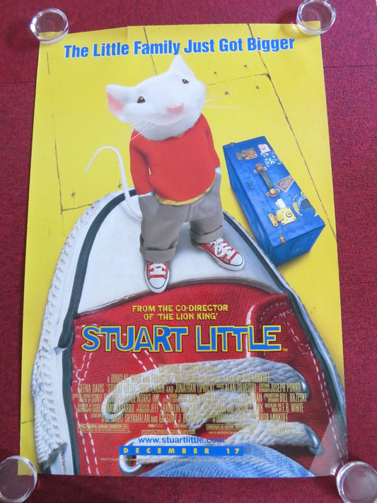 STUART LITTLE US ONE SHEET ROLLED POSTER MICHAEL J. FOX GEENA DAVIS 1999 Rendezvous Cinema Movie posters