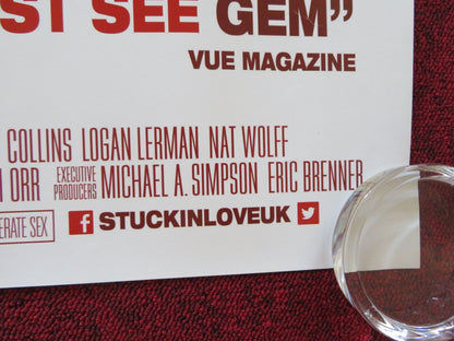 STUCK IN LOVE UK QUAD ROLLED POSTER GREG KINNEAR LILY COLLINS 2012 Rendezvous Cinema Movie posters