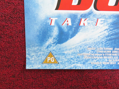 SUB DOWN VHS VIDEO POSTER STEPHEN BALDWIN GABRIELLE ANWAR 1997 Rendezvous Cinema Movie posters