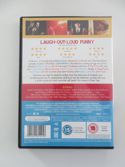 SUBMARINE - B (DVD) CRAIG ROBERTS SALLY HAWKINS 2010 REGION 2 Movie posters