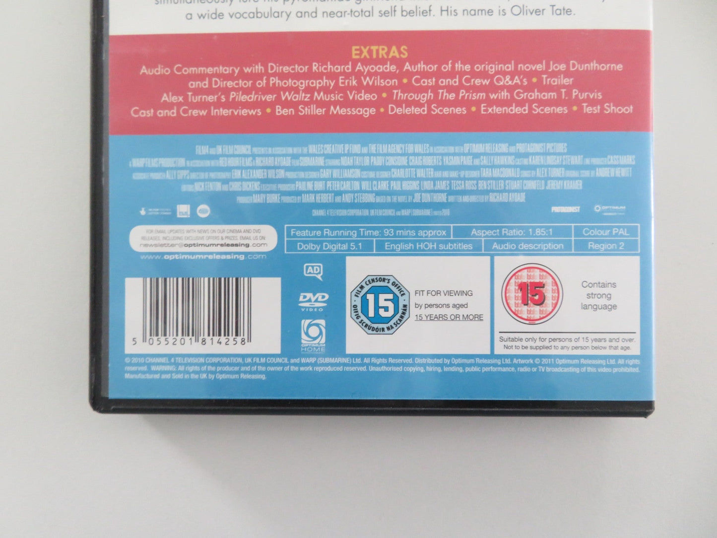 SUBMARINE - B (DVD) CRAIG ROBERTS SALLY HAWKINS 2010 REGION 2 Movie posters