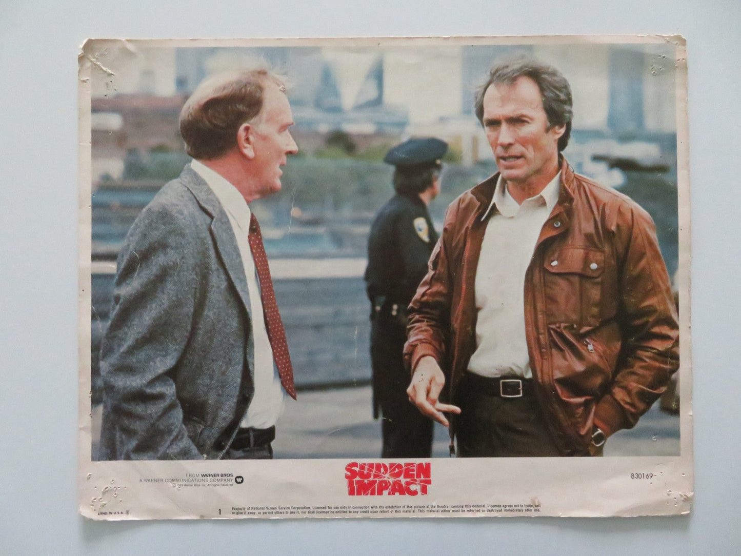 SUDDEN IMPACT - #1 US LOBBY CARD CLINT EASTWOOD SONDRA LOCKE 1983 Rendezvous Cinema Movie posters
