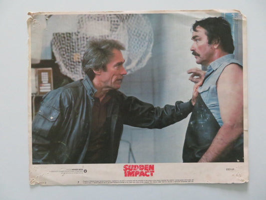 SUDDEN IMPACT - #7 US LOBBY CARD CLINT EASTWOOD SONDRA LOCKE 1983 Rendezvous Cinema Movie posters