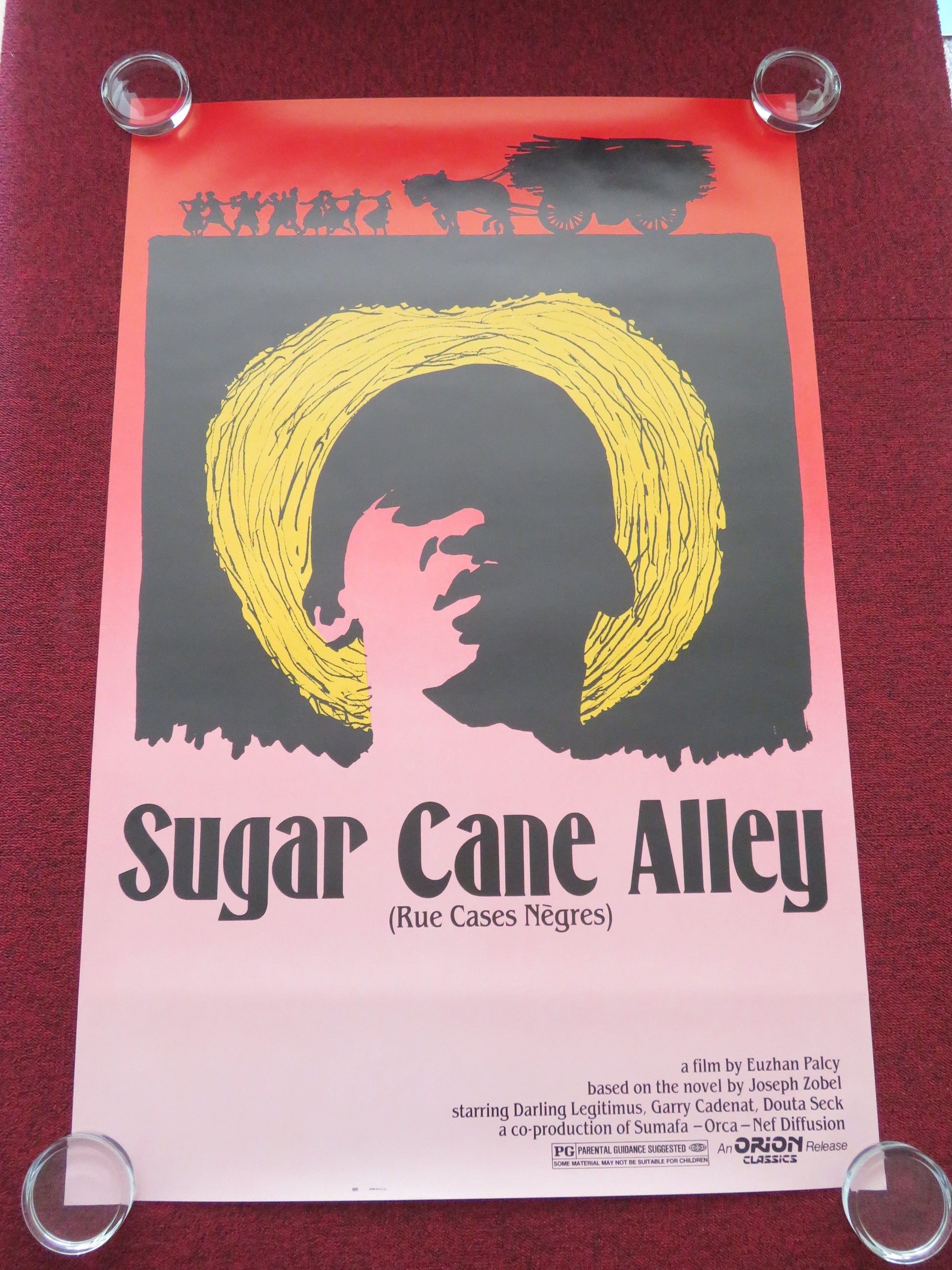 Sugar Cane Alley US One Sheet Rolled Poster Garry Cadenat Darling Legitimus 1983 Movie posters
