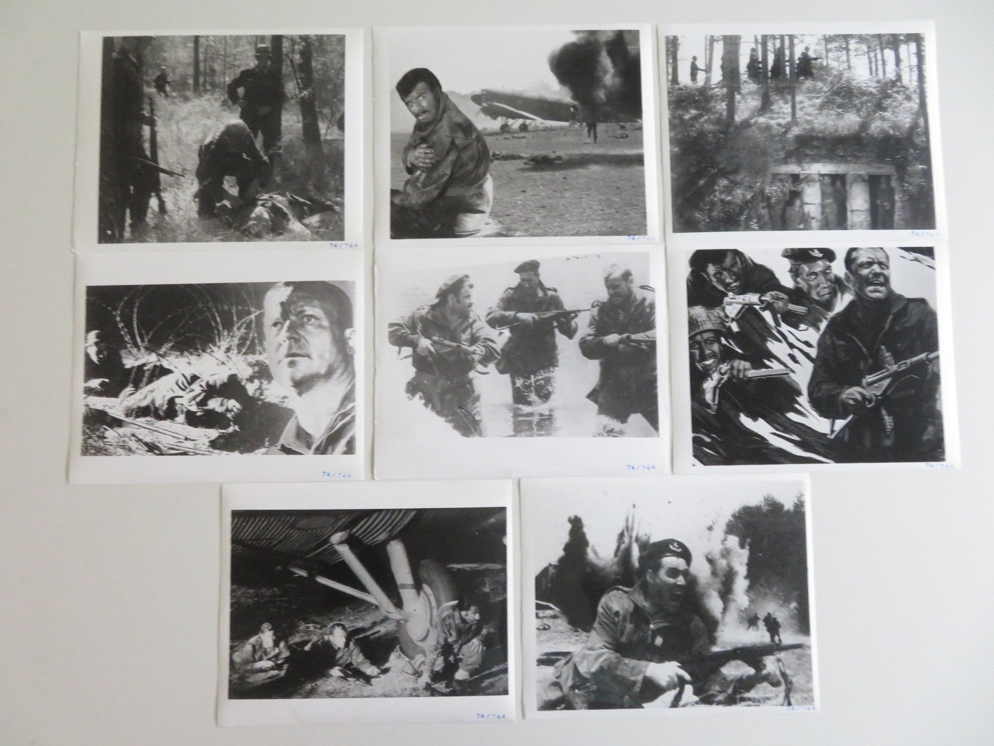 SUICIDE COMMANDOS MOVIE STILL PHOTO LOT OF 8 ALDO RAY RANO CIMAROSA - Rendezvous Cinema