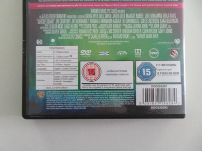 SUICIDE SQUAD (DVD) DC COMICS MARGOT ROBBIE WILL SMITH JARED LETO 2016 REGION 2 Movie posters