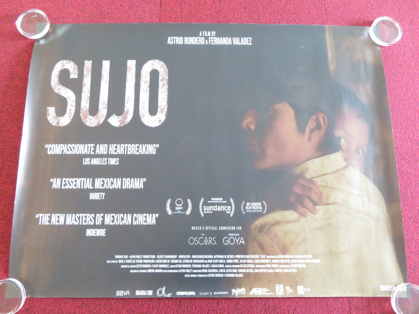 SUJO UK QUAD ROLLED POSTER JUAN JESUS VARELA YADIRA PEREZ 2024 Rendezvous Cinema Movie posters